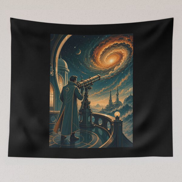 Item preview, Astronomer at the Edge of the Infinite  designed and sold by Sketchlegacy.