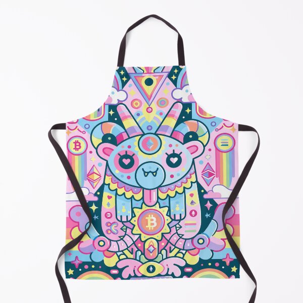 Item preview, Psychedelic Crypto Bear Rainbow Magic Vision designed and sold by Romgora.