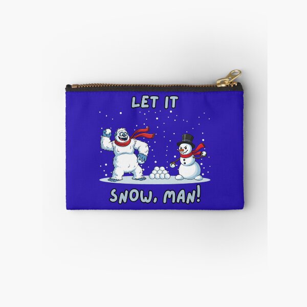 Item preview, Abominable Snowman Snowball Fight - Let It Snow Man designed and sold by Marlette LLC.