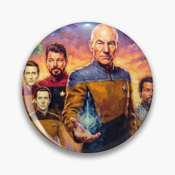 Item preview, Star Trek Insurrection Sci-Fi Fine Art Tribute designed and sold by Art's Diner.
