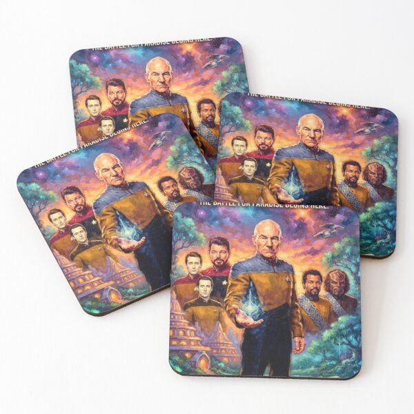 Item preview, Star Trek Insurrection Sci-Fi Fine Art Tribute designed and sold by Art's Diner.