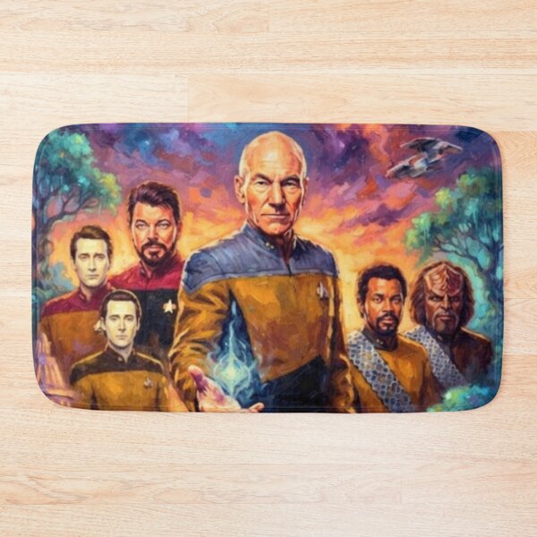 Item preview, Star Trek Insurrection Sci-Fi Fine Art Tribute designed and sold by Art's Diner.