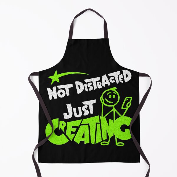 Item preview, Not Distracted Just Creating – Funny Content Creator Quote designed and sold by America Mowa.