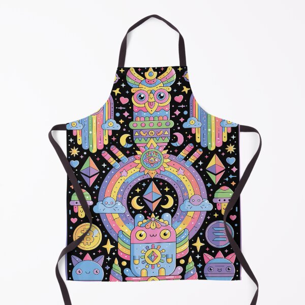 Item preview, Whimsical Cosmic Rainbow Dreamscape Art designed and sold by Romgora.