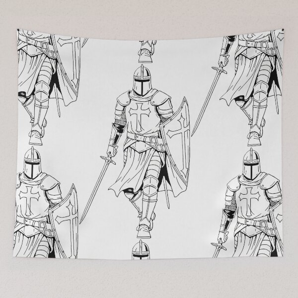 Item preview, Hand drawn British Knights designed and sold by Joshuasanga76a.