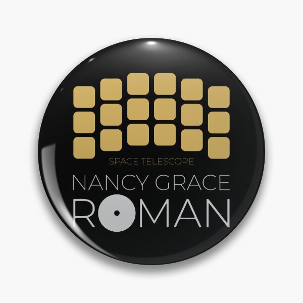Item preview, Nancy Grace Roman Space Telescope Gold Primary Mirror Grid Science Graphic designed and sold by KiwiRider.