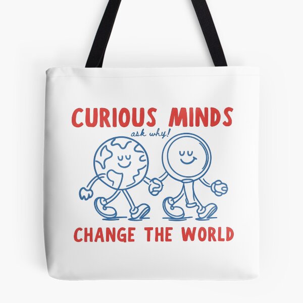 Item preview, Curious Minds Change The World Science Teacher STEM Graphic T-Shirt designed and sold by Cheliasbix.
