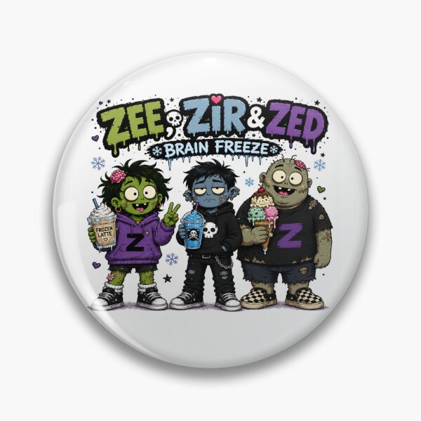 Item preview, Zee Zir and Zed Brain Freeze designed and sold by Kaideah.