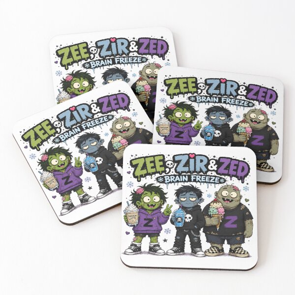 Item preview, Zee Zir and Zed Brain Freeze designed and sold by Kaideah.