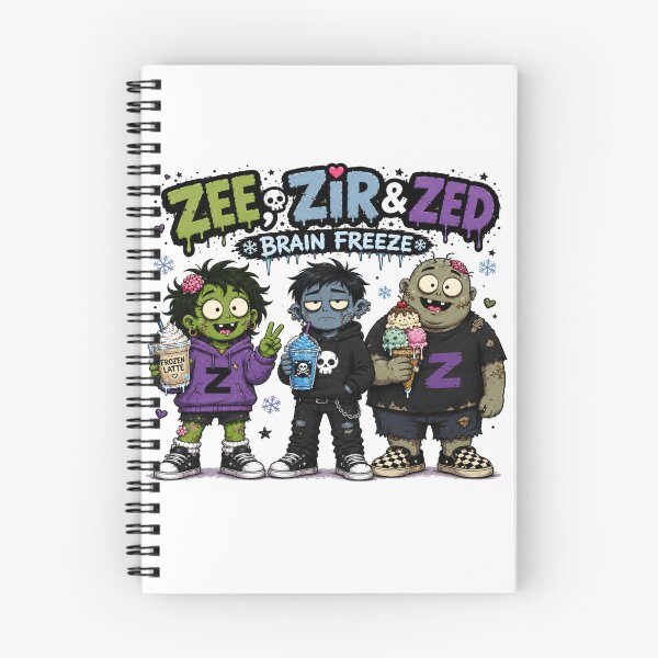 Item preview, Zee Zir and Zed Brain Freeze designed and sold by Kaideah.