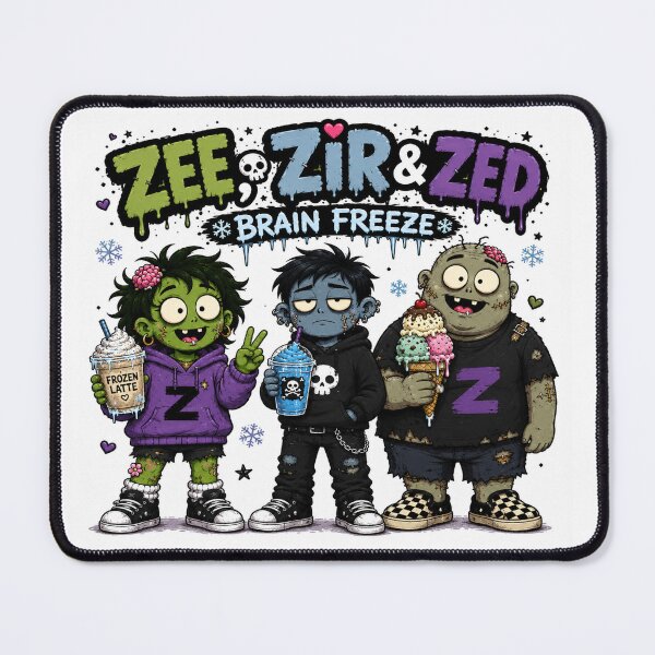 Item preview, Zee Zir and Zed Brain Freeze designed and sold by Kaideah.