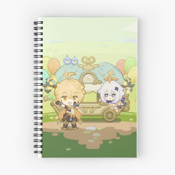 Item preview, Aether and Paimon designed and sold by Lauwuuh.