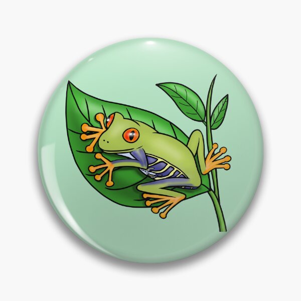 Item preview, Cute red-eyed frog designed and sold by Daniel Vasco.