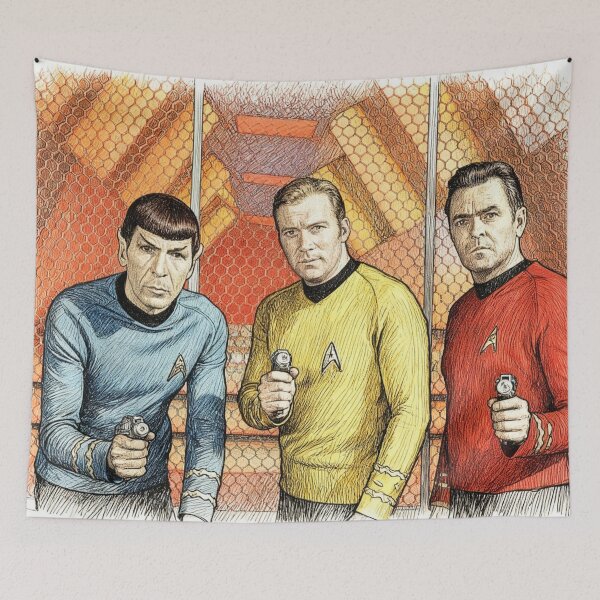 Item preview, Star Trek crew members designed and sold by sid1802.