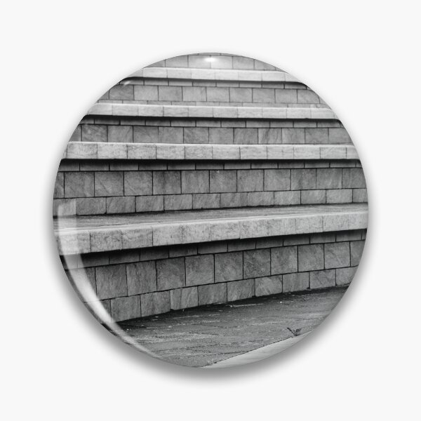 Item preview, Empty Curved Stone Steps Of An Outdoor Amphitheater In Monochrome Showing Repetition And Texture designed and sold by Nmallia.