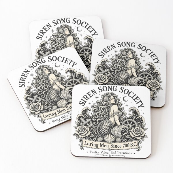 Item preview, Siren Song Society Luring Men Since 700 B.C. Vintage Mermaid designed and sold by TVPS17.