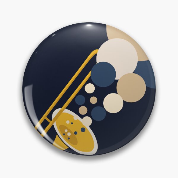 Item preview, Abstract Trombone Music Art | Bauhaus Jazz Print | Mid-Century Modern Brass Instrument Print | Minimalist Geometric Decor designed and sold by Studio pod Burom.