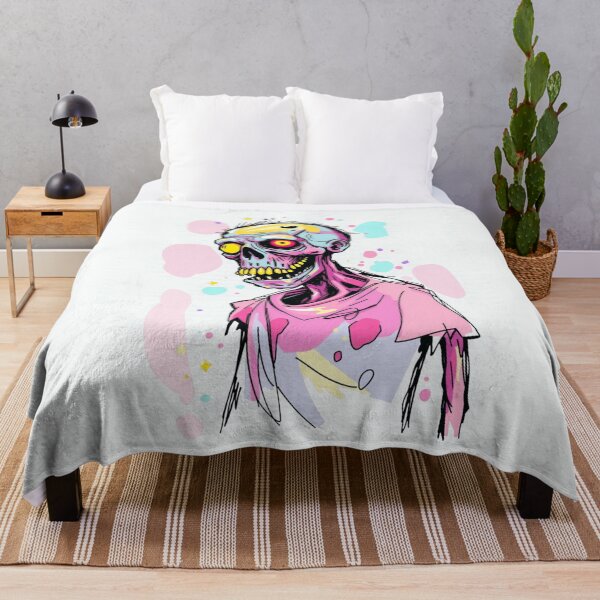 Item preview, Pastel Goth Neon Zombie Graphic designed and sold by ERODED SELF.