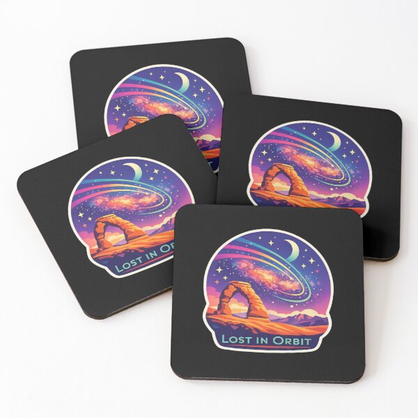Item preview, Lost in Orbit Cosmic Desert Galaxy Design  designed and sold by Sketchlegacy.