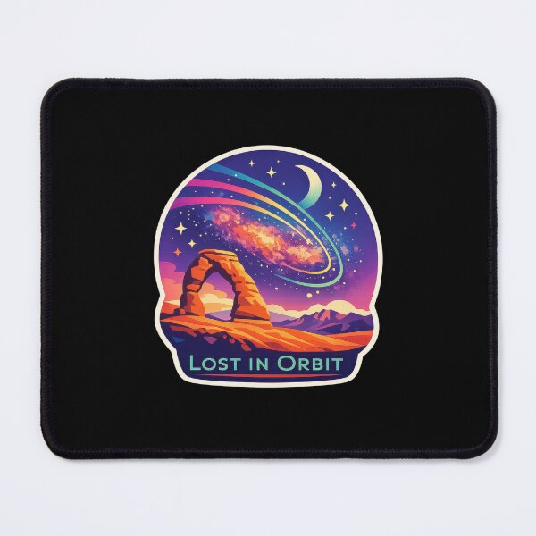 Item preview, Lost in Orbit Cosmic Desert Galaxy Design designed and sold by Sketchlegacy.