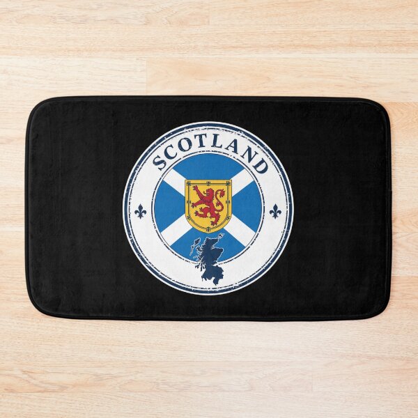 Item preview, Scotland Grunge Stamp - Scottish Flag Lion Rampant Heritage Design designed and sold by jeshands.