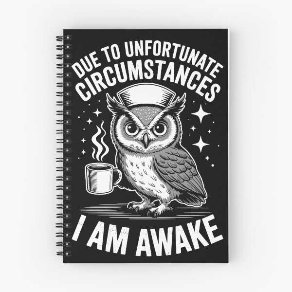 Item preview, DUE TO UNFORTUNATE CIRCUMSTANCES I AM AWAKE designed and sold by jkrphoto.