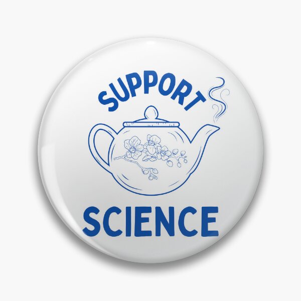Item preview, "Support Science" Tea Lady Role designed and sold by NYC Clocktower Community.