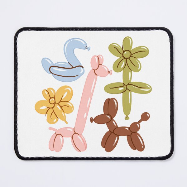 Item preview, Playful Balloon Animals and Colorful Flowers designed and sold by haloochichi.