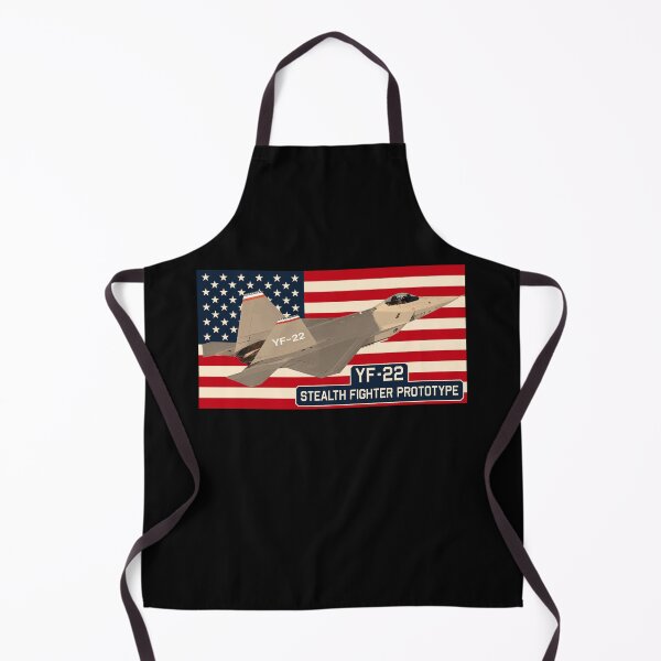 Item preview, YF-22 Stealth Fighter Jet Prototype American Flag designed and sold by MilitaryMart.