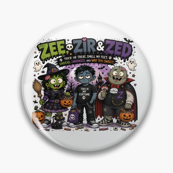 Item preview, Zee Zir and Zed Halloween designed and sold by Kaideah.