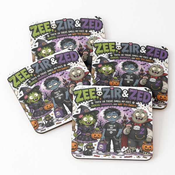 Item preview, Zee Zir and Zed Halloween designed and sold by Kaideah.