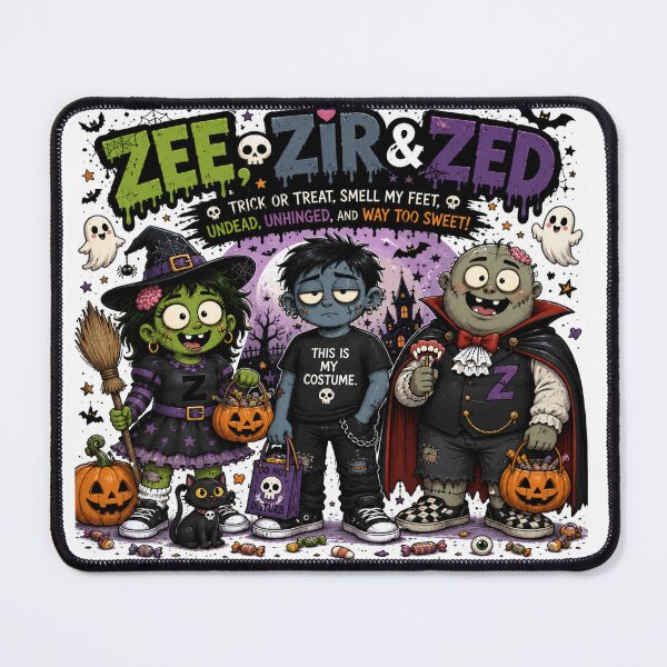 Item preview, Zee Zir and Zed Halloween designed and sold by Kaideah.
