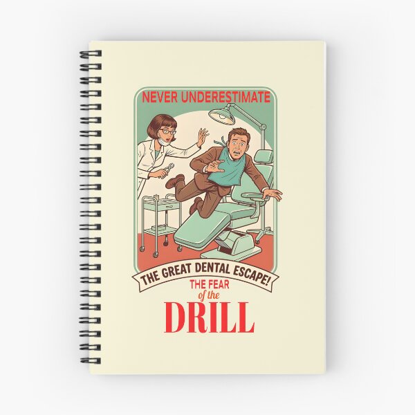 Item preview,  Never underestimate the fear of the drill - The Great Dental Escape designed and sold by ParadoxParadox.