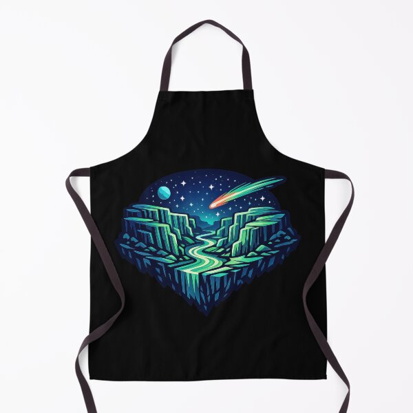 Item preview, Comet Valley Neon Cosmic Canyon Design designed and sold by Sketchlegacy.