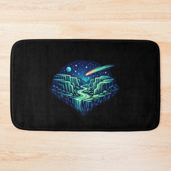 Item preview, Comet Valley Neon Cosmic Canyon Design  designed and sold by Sketchlegacy.