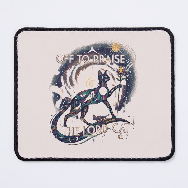 Item preview, Off to Praise The Lord Cat designed and sold by SkrabinhoArt.