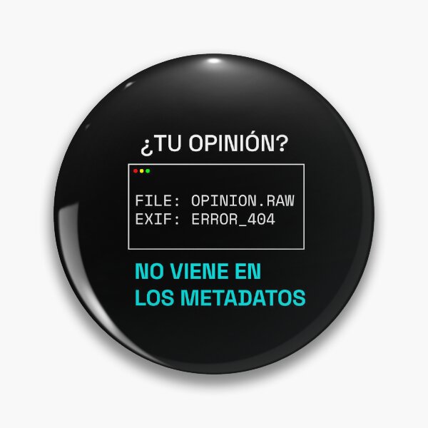 Item preview, Your Opinion? It's Not in the Metadata - Humor Photographer, Terminal Design designed and sold by TrazoLibreCo.