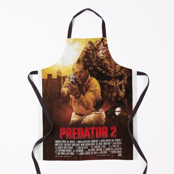 Item preview, Predator 2 Movie Art – Predator & Mike Harrigan Sci-Fi Horror Design designed and sold by BlackThistleArt.