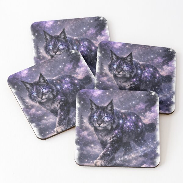 Item preview, GalaxyLynx–SilentGuardianoftheNebula designed and sold by ANNART1602.