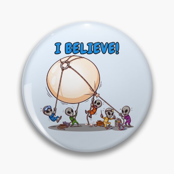 Item preview, Alien Weather Balloon - I Believe  designed and sold by Marlette LLC.
