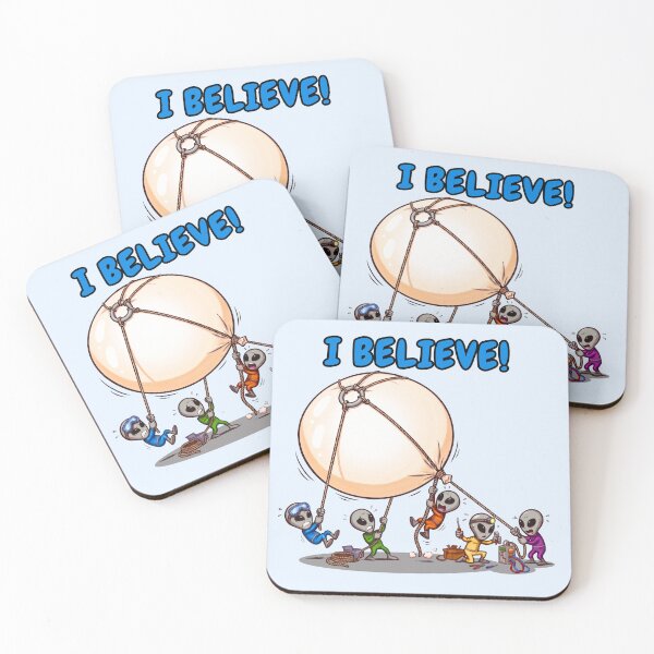Item preview, Alien Weather Balloon - I Believe  designed and sold by Marlette LLC.