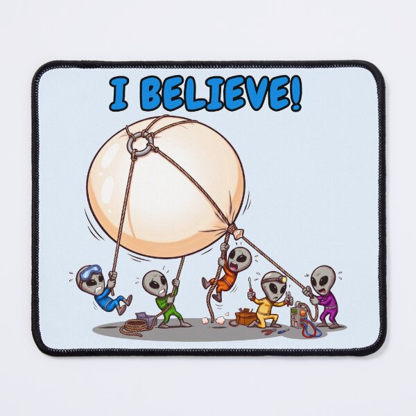 Item preview, Alien Weather Balloon - I Believe designed and sold by Marlette LLC.