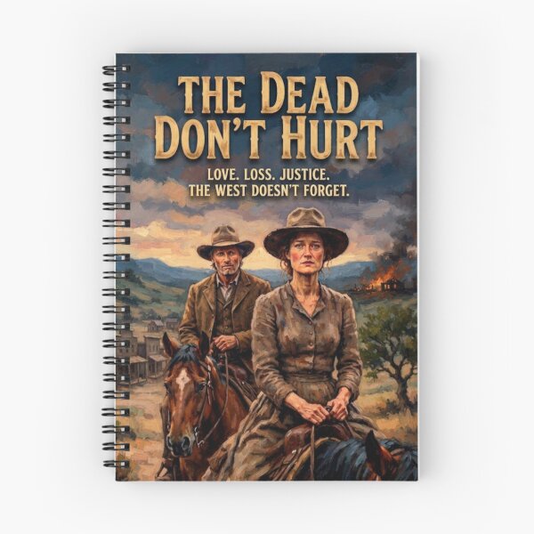 Item preview, The Dead Don't Hurt Western Drama Fine Art Tribute designed and sold by Art's Diner.