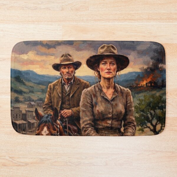 Item preview, The Dead Don't Hurt Western Drama Fine Art Tribute designed and sold by Art's Diner.