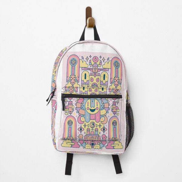 Item preview, Whimsical Pastel Rainbow Symmetrical Design designed and sold by Romgora.
