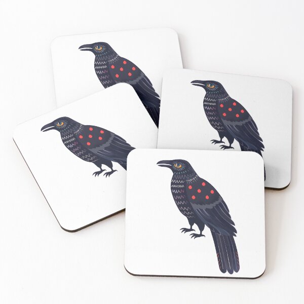 Item preview, Scandinavian Folk Art, Celtic Raven designed and sold by xiao xuans.