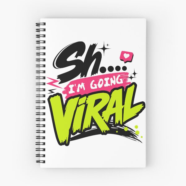 Item preview, Shh… I’m Going Viral – Funny Content Creator Quote designed and sold by America Mowa.