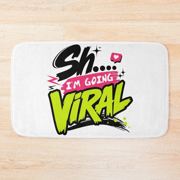 Item preview, Shh… I’m Going Viral – Funny Content Creator Quote designed and sold by America Mowa.