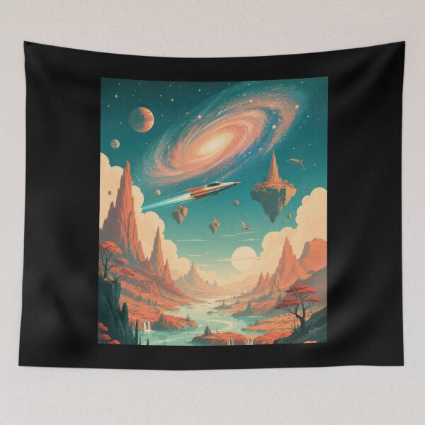 Item preview, Voyage Across the Floating Worlds  designed and sold by Sketchlegacy.