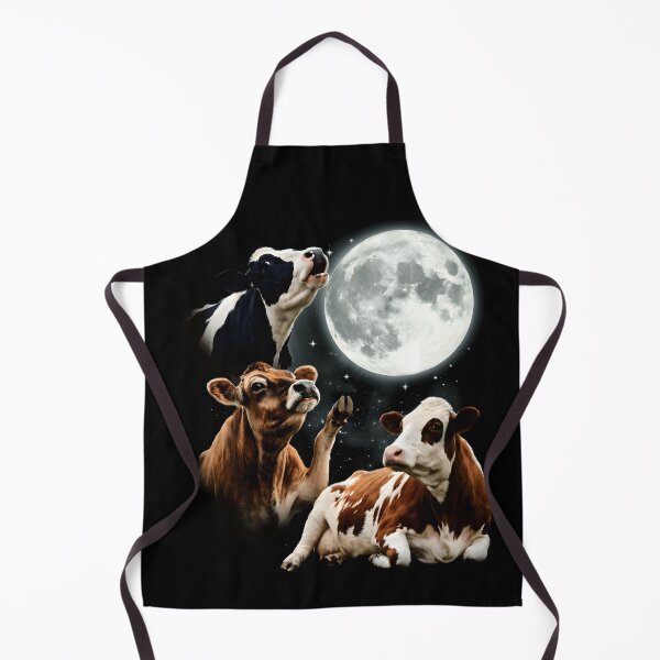 Item preview, Vintage Moon Cow Farm Animal Cottagecore Graphic T-Shirt designed and sold by Banyvim.
